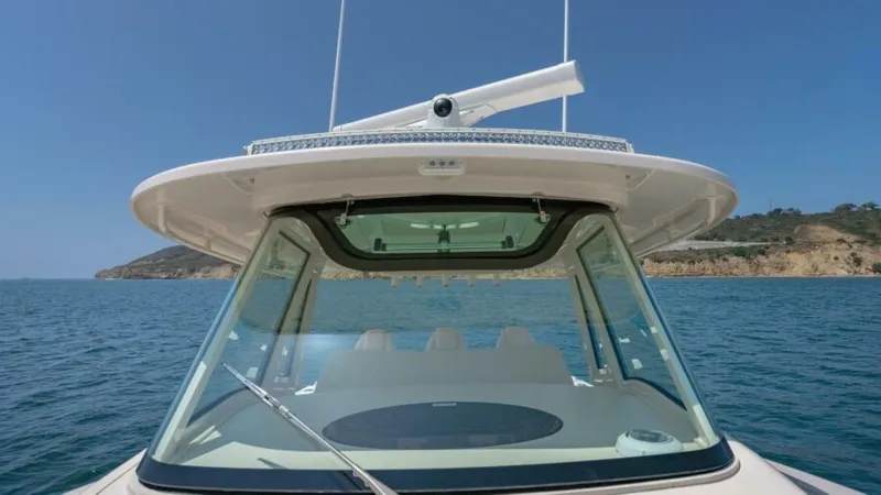 Slide: The Image of 2019 Grady-White 376 Canyon CARPE DIEM - Windshield - 5169772