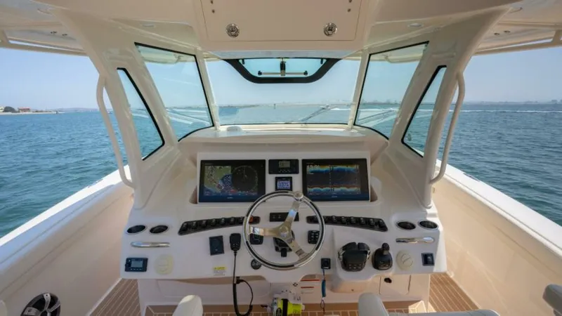 Slide: The Image of 2019 Grady-White 376 Canyon CARPE DIEM - Helm - 5169773