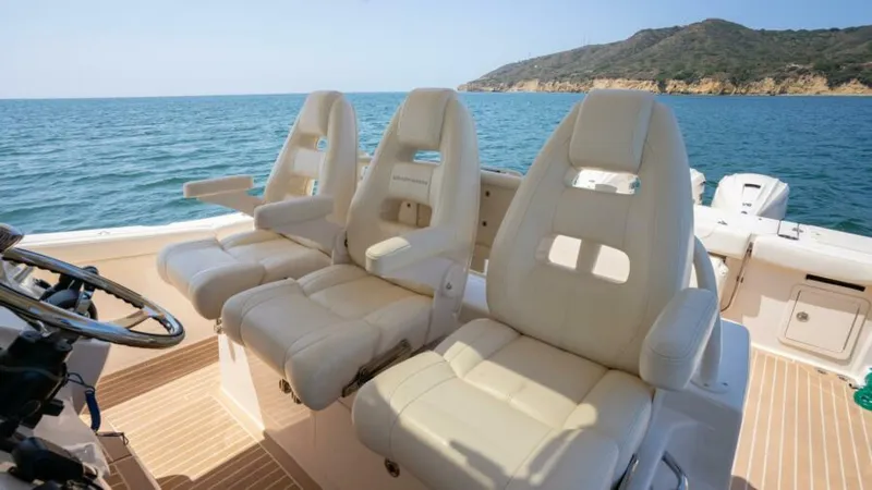 Slide: The Image of 2019 Grady-White 376 Canyon CARPE DIEM - Helm Seating - 5169762