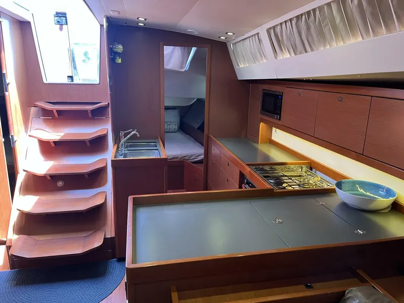 Slide: The Image of Beneteau Oceanis 48 Galley - 5212740