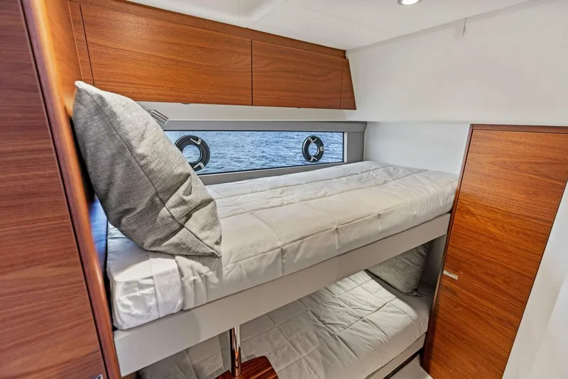 Slide: The Image of 2025 Princess F50 Flybridge Starboard Guest Cabin - 5182704