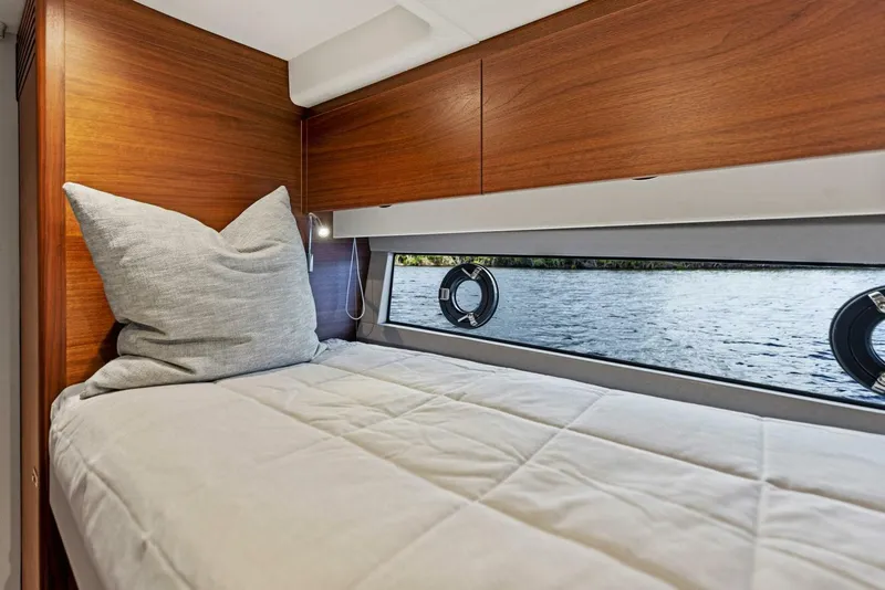 Slide: The Image of 2025 Princess F50 Flybridge Starboard Guest Cabin - 5182705