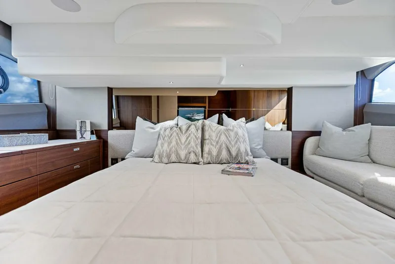 Slide: The Image of 2025 Princess F50 Flybridge Owner's Stateroom - 5182629