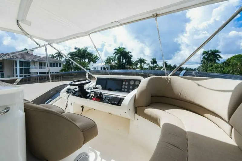 Slide: The Image of Flybridge 2009 Princess/Viking Sport Cruisers 70 Flybridge Empire Sun - 5183497