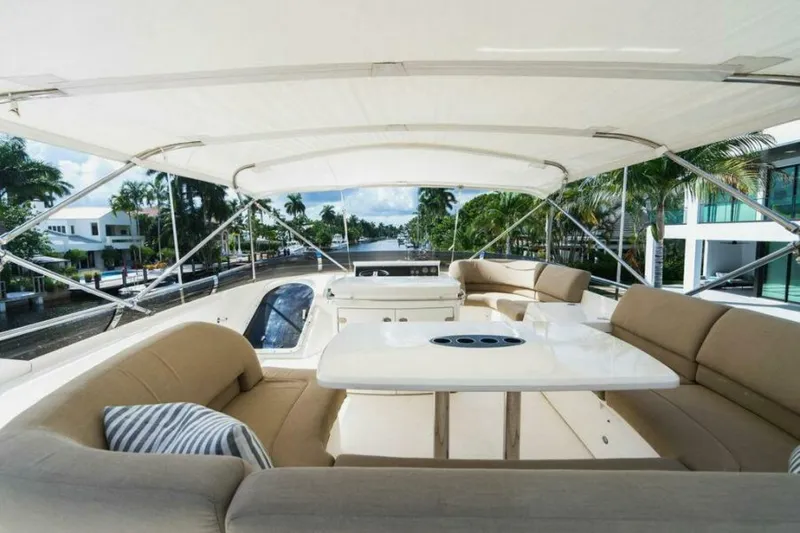 Slide: The Image of Flybridge 2009 Princess/Viking Sport Cruisers 70 Flybridge Empire Sun - 5183507