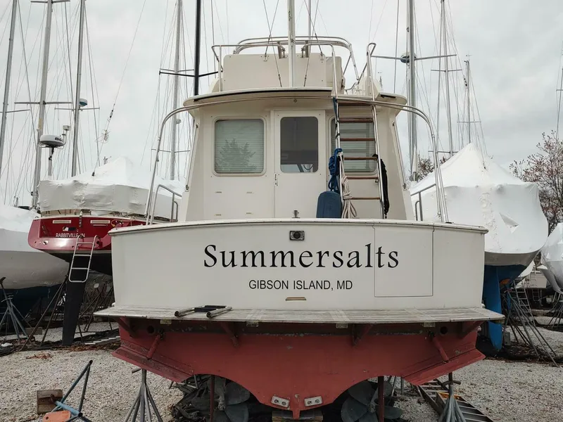 Slide: The Image of Grand Banks Eastbay 40 Flybridge 1996 - 5280757