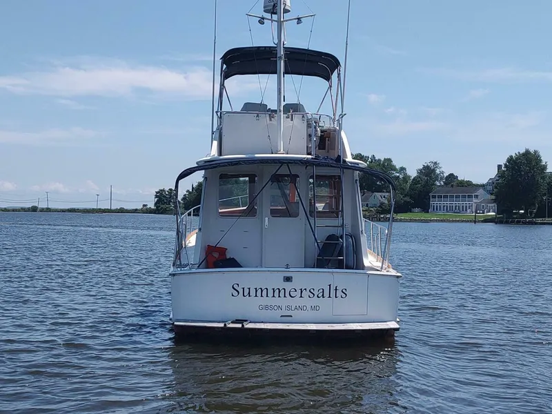 Slide: The Image of Grand Banks Eastbay 40 Flybridge 1996 - 5465483