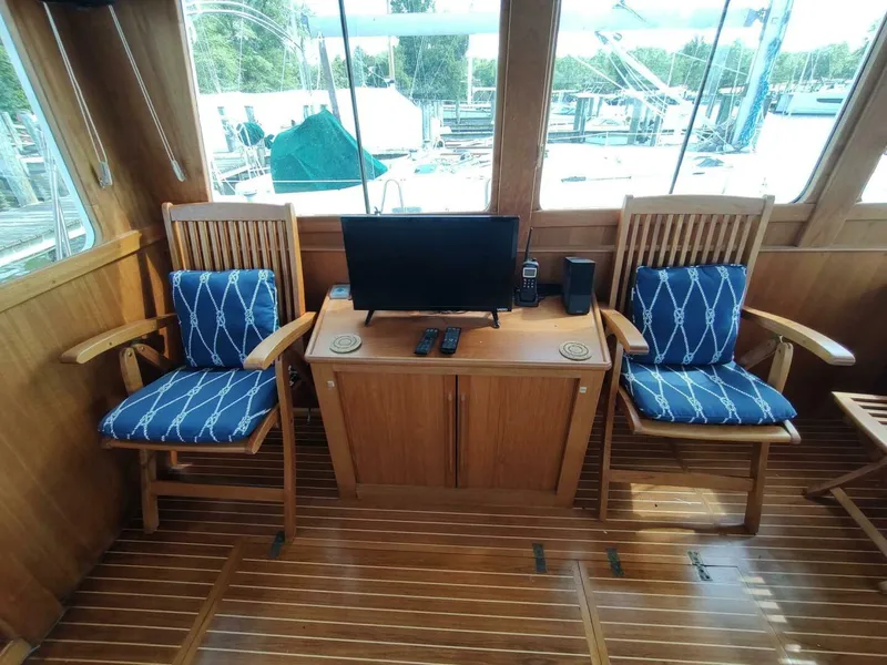 Slide: The Image of Grand Banks Eastbay 40 Flybridge 1996 - 5280778