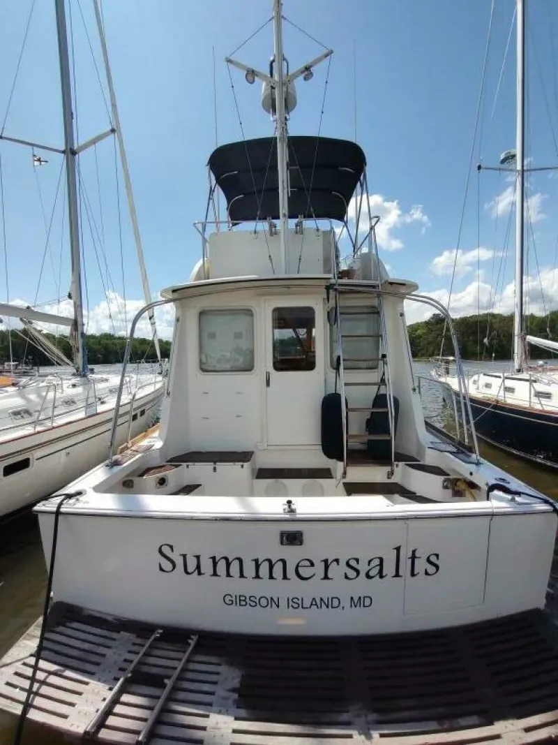 Slide: The Image of Grand Banks Eastbay 40 Flybridge 1996 - 5284615