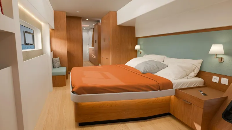 Slide: The Image of View Of The Double Bed In The Owner’s Cabin - 5191069