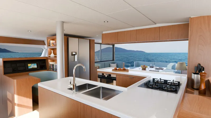 Slide: The Image of View Of The U Shaped Kitchen And Dining Area - 5191075