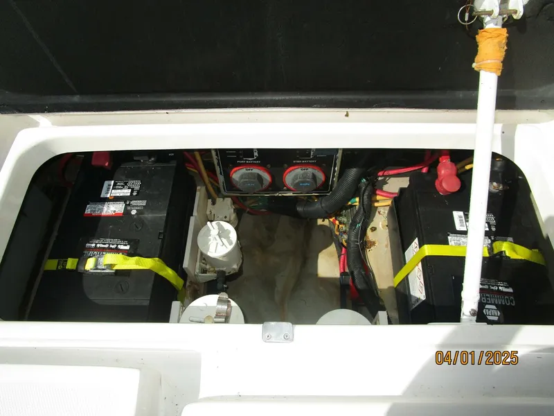 Slide: The Image of 34' Mainship lazarette access - 5185650