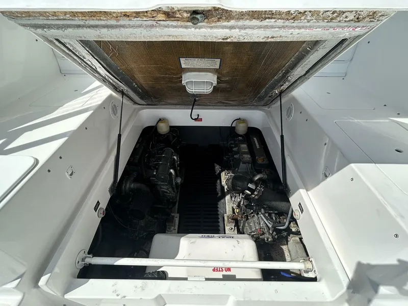 Slide: The Image of 34' Mainship engine room access - 5185590