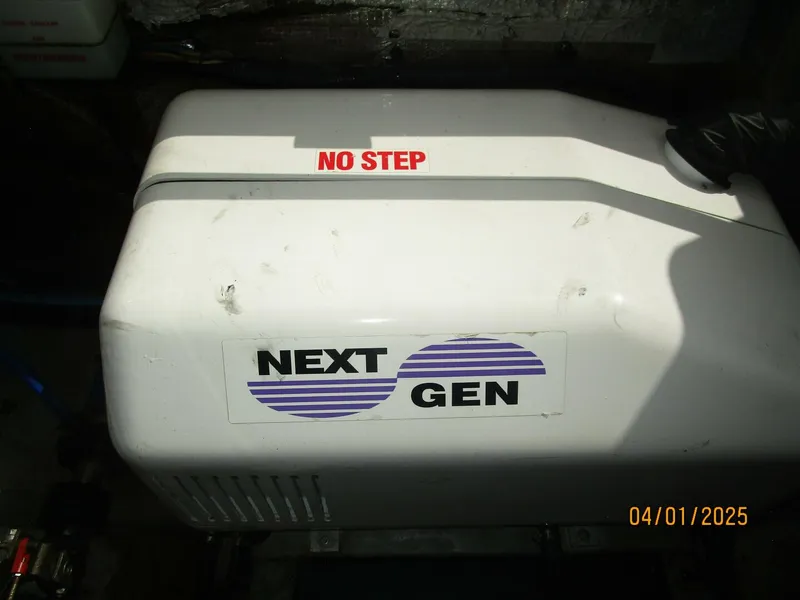 Slide: The Image of 34' Mainship generator soundbox - 5185630