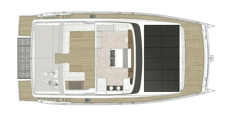 Slide: The Image of 3 Deck Closed Master Stateroom Upper Deck Layout - 5189087