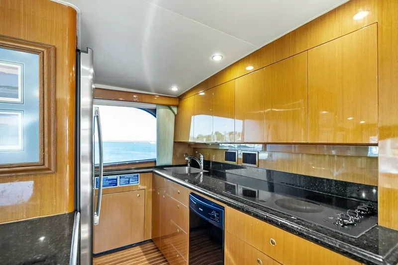 Slide: The Image of 2002 Viking 65 Convertible 'Cajun Queen' Galley - 5228712