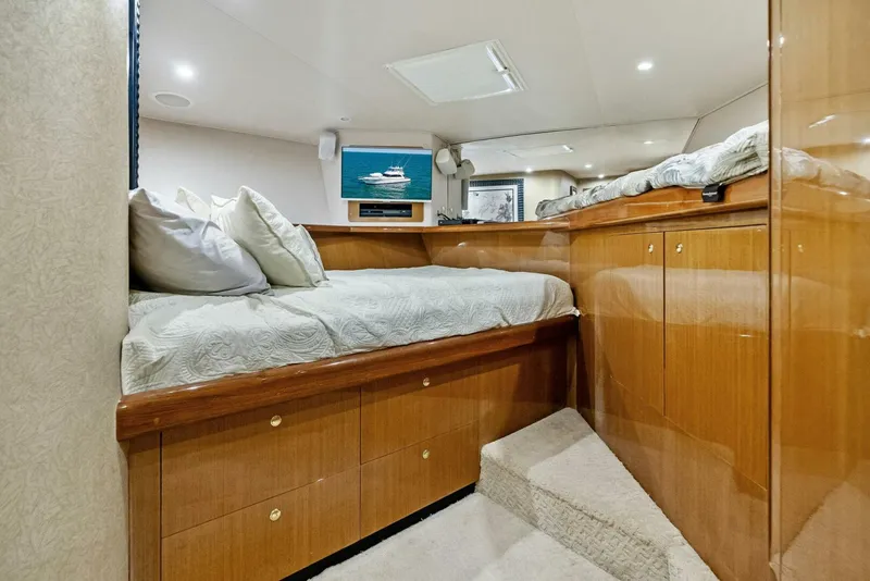 Slide: The Image of 2002 Viking 65 Convertible 'Cajun Queen' VIP Stateroom - 5228726