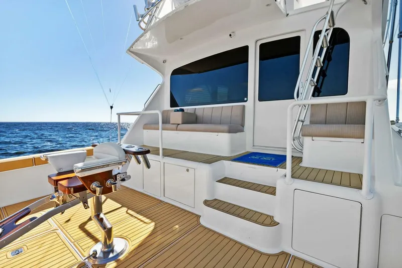 Slide: The Image of 2002 Viking 65 Convertible 'Cajun Queen' Cockpit - 5228690