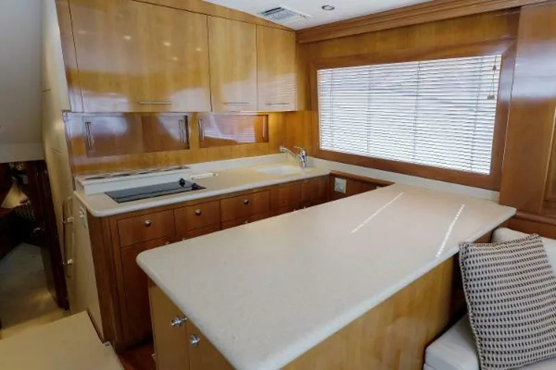 Slide: The Image of Hatteras 50 Tide Up II -  Galley 2002 Hatteras 50 Convertible - Tide Up II - 5192021