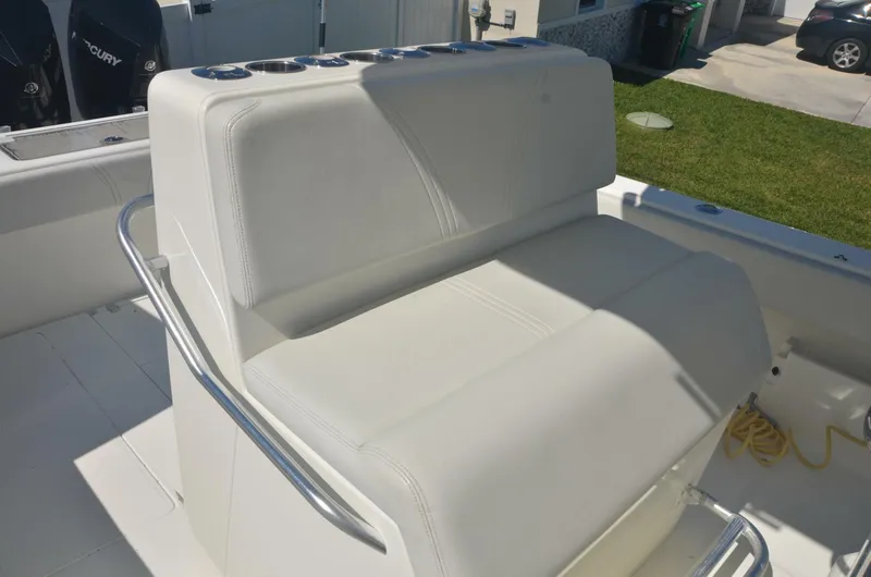 Slide: The Image of Helm Seat 2012 SeaVee 34 Center Console Triple Play - 5221381