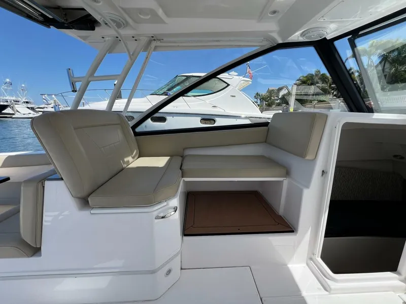 Slide: The Image of 2019 Everglades 340 Dual Console- Helm Seating - 5221777