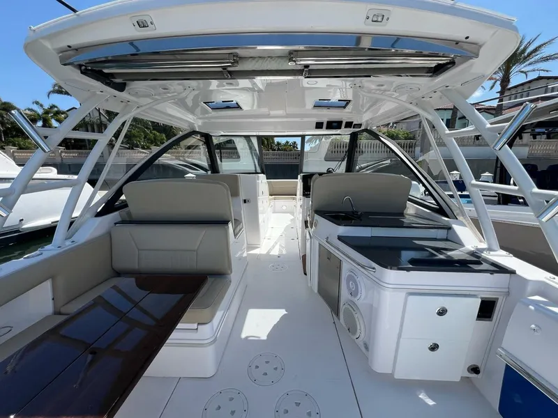 Slide: The Image of 2019 Everglades 340 Dual Console- Cockpit - 5221755
