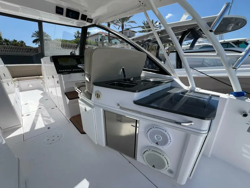 Slide: The Image of 2019 Everglades 340 Dual Console- Cockpit - 5221760