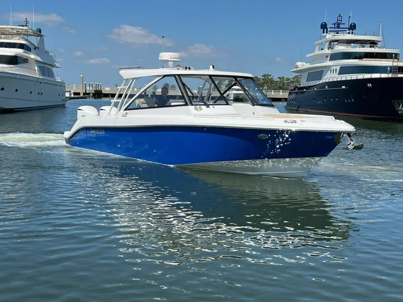 Slide: The Image of 2019 Everglades 340 Dual Console "Solamare"- - 5221744