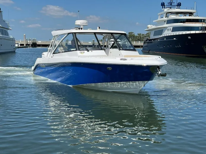 Slide: The Image of 2019 Everglades 340 Dual Console "Solamare"- - 5221745