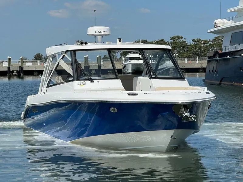Slide: The Image of 2019 Everglades 340 Dual Console "Solamare"- - 5221748