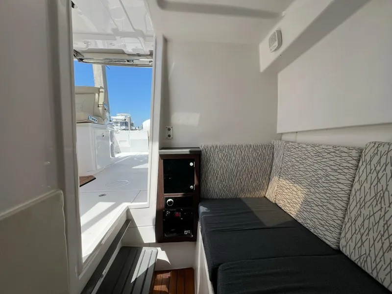 Slide: The Image of 2019 Everglades 340 Dual Console- Cabin - 5221776