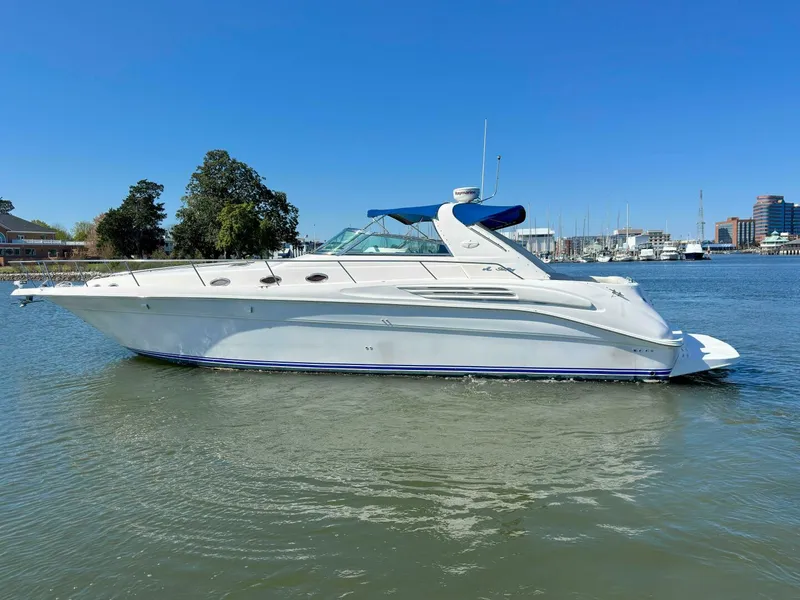 Slide: The Image of Sea Ray 450 Sundancer 1997 - 5223641