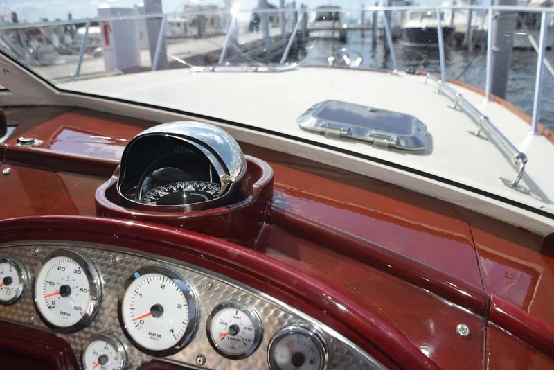 Slide: The Image of Foredeck View from Helm    - 5310456