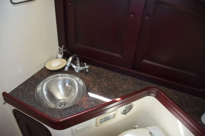 Slide: The Image of Granite Vanity with Sink in Galley   - 5310476
