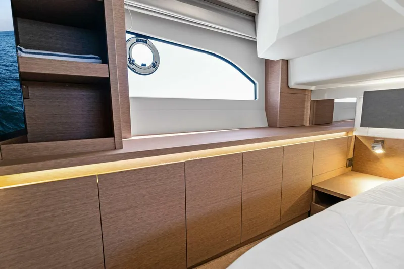 Slide: The Image of 2022 Prestige 420 Flybridge- Spirit Led- Master Stateroom  - 5250298