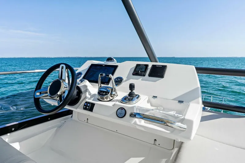 Slide: The Image of 2022 Prestige 420 Flybridge- SPIRIT LED- Flybridge Helm - 5250344