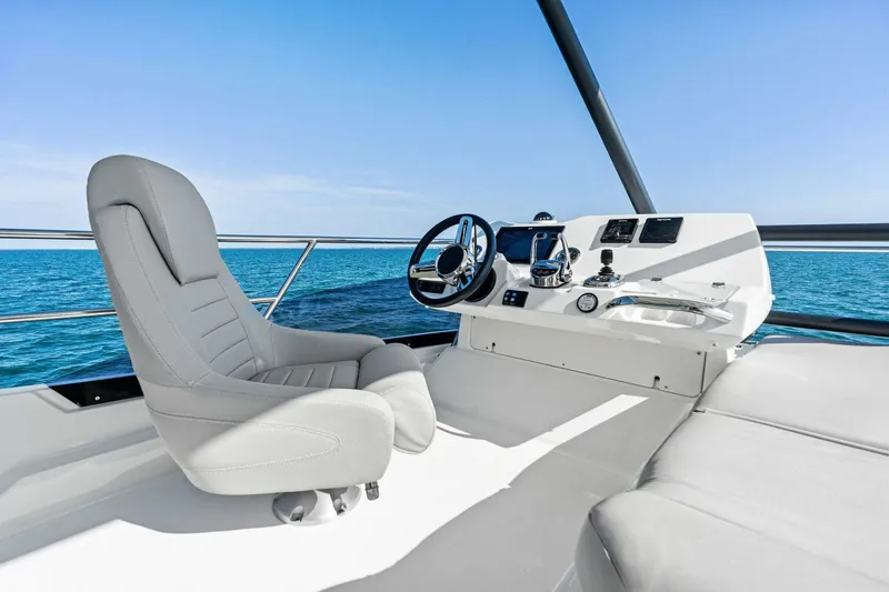 Slide: The Image of 2022 Prestige 420 Flybridge- SPIRIT LED- Flybridge Helm - 5250349
