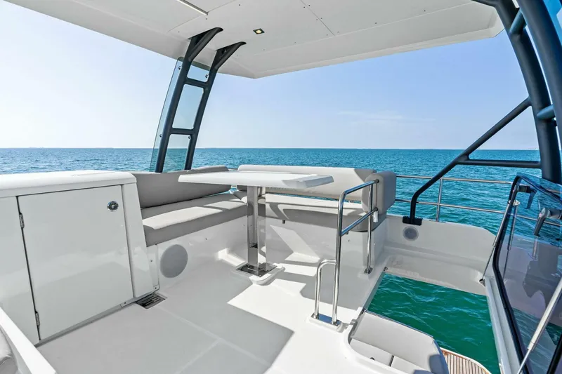Slide: The Image of 2022 Prestige 420 Flybridge- SPIRIT LED- Flybridge Seating - 5250351