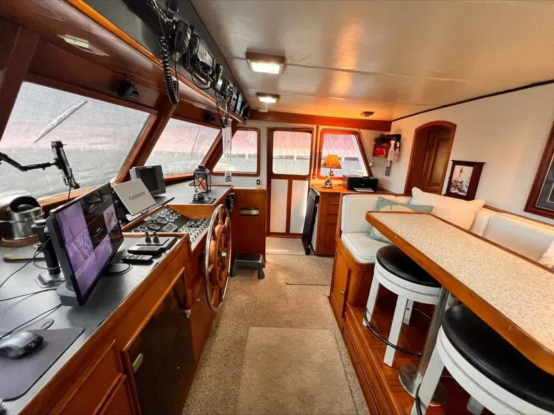 Slide: The Image of Hartman-Palmer 60 Flush Deck Motor Yacht 1985 - 5603051