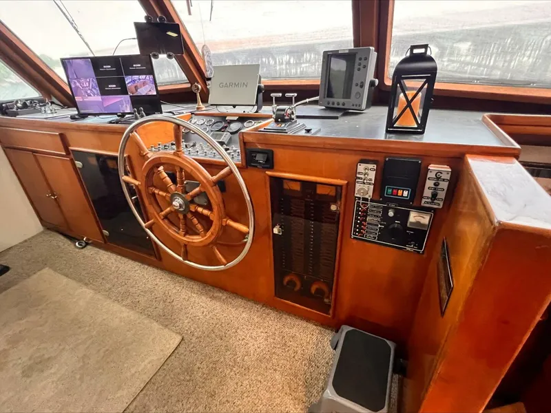 Slide: The Image of Hartman-Palmer 60 Flush Deck Motor Yacht 1985 - 5603053