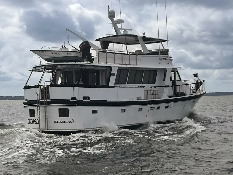 Slide: The Image of Hartman-Palmer 60 Flush Deck Motor Yacht 1985 - 5690159