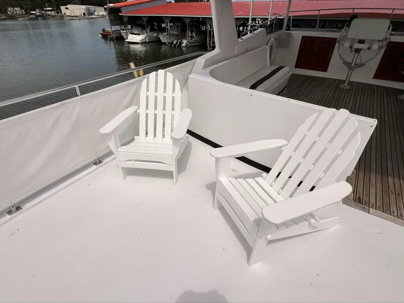 Slide: The Image of Hartman-Palmer 60 Flush Deck Motor Yacht 1985 - 5603056