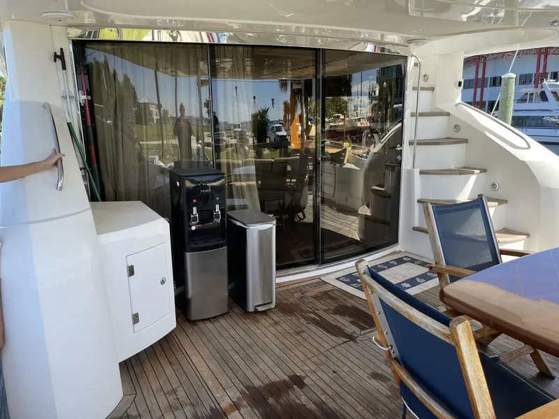 Slide: The Image of 2005 Sunseeker 75 Flybridge- LAUREL- Aft Deck - 5231689