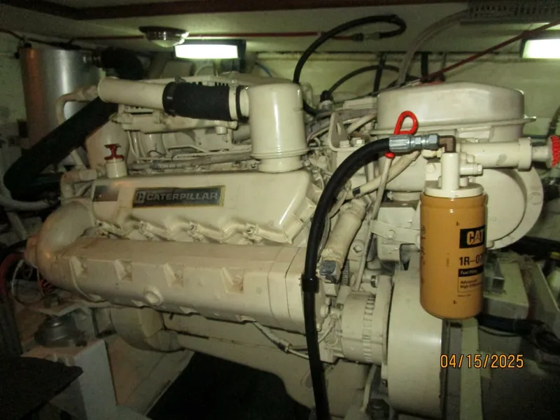 Slide: The Image of 48' Ocean Alexander port main engine1 - 5232916