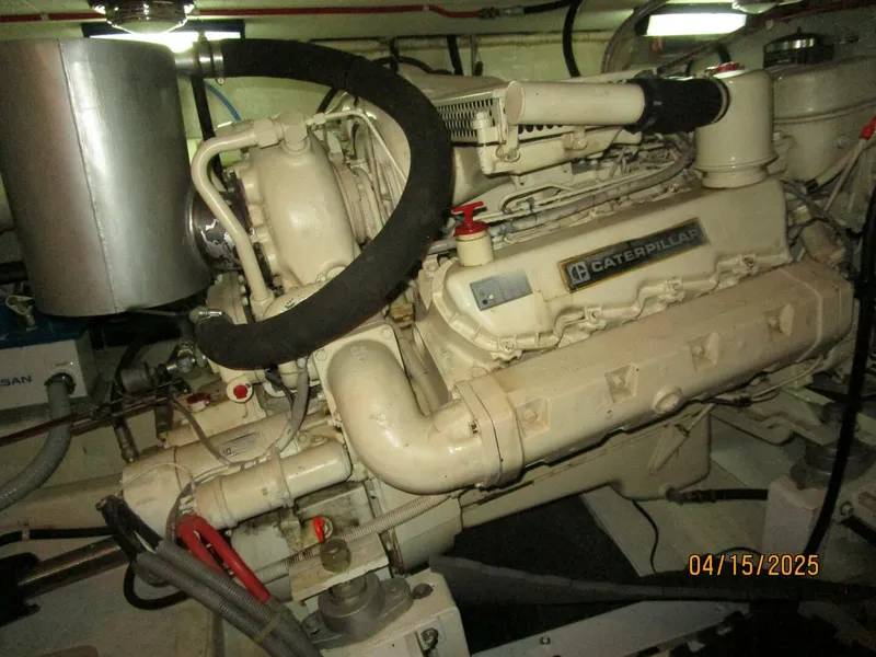 Slide: The Image of 48' Ocean Alexander port main engine2 - 5232917