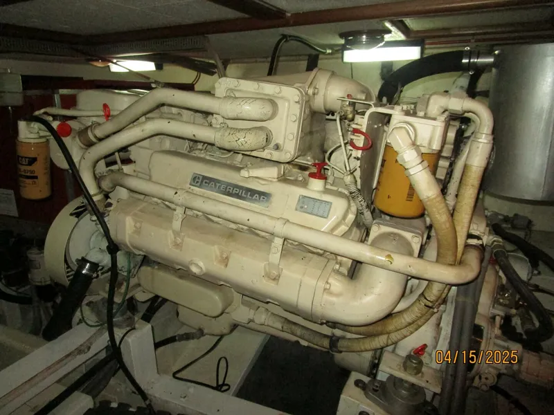 Slide: The Image of 48' Ocean Alexander starboard main engine2 - 5232932