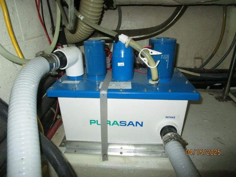 Slide: The Image of 48' Ocean Alexander Purasan blackwater treatment system - 5232921