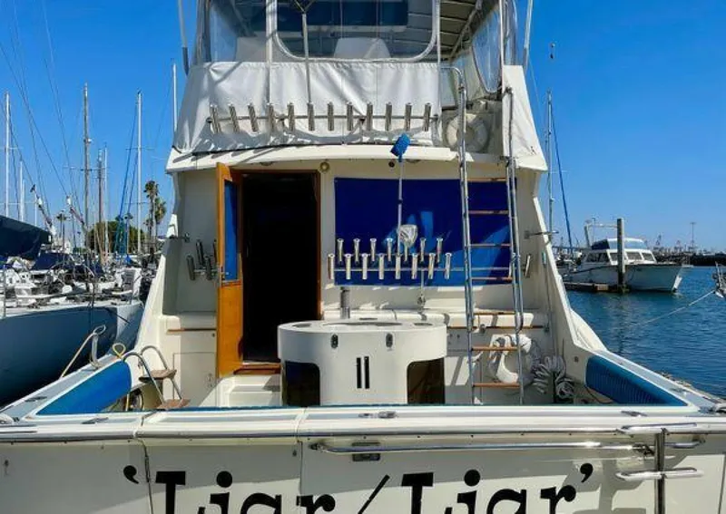 Slide: The Image of Hatteras 52 Convertible Sportfisher 1986 - 5234637