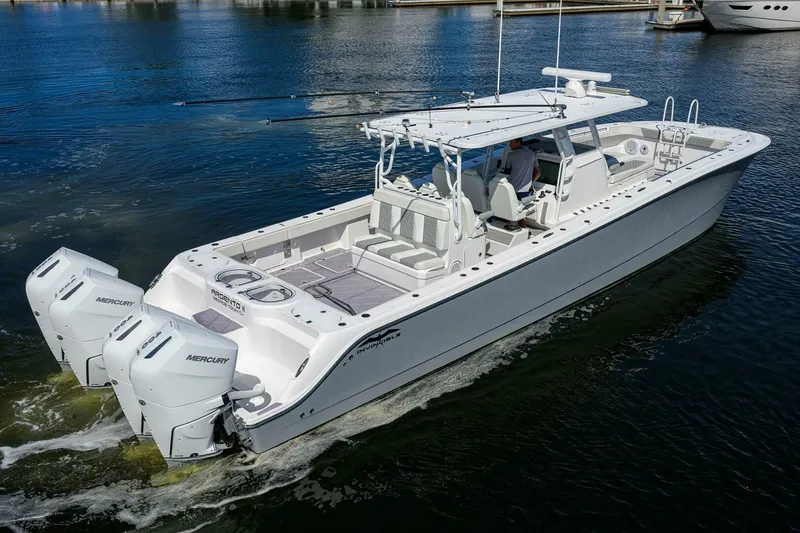 Slide: The Image of Invincible 46 Argento II - Exterior Profile 2023 Invincible 46 Catamaran Argento II - 7653400