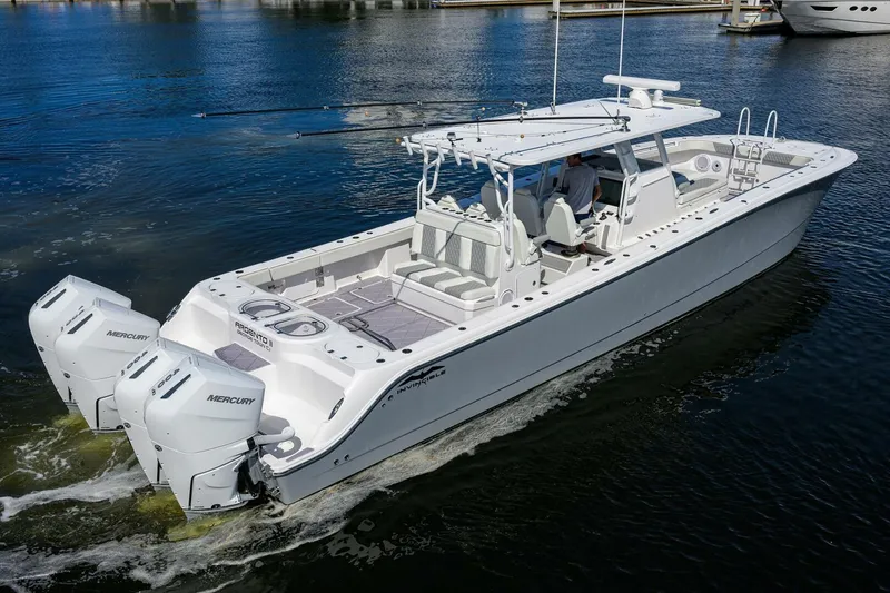 Slide: The Image of Invincible 46 Argento II - Exterior Profile 2023 Invincible 46 Catamaran Argento II - 5235166